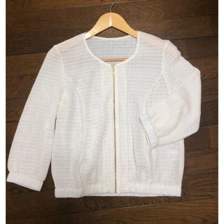 ドゥドゥ(DouDou)の*美品*Emilyan ノーカラージャケット DouDou購入(ノーカラージャケット)