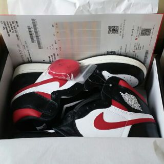 ナイキ(NIKE)の27.5 NIKE AIR JORDAN 1 RETRO   Gym Red(スニーカー)