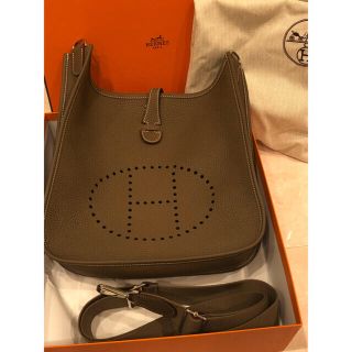 エルメス(Hermes)の【ご専用です】エヴリン 3  29（PM）エトゥープ エルメス(ショルダーバッグ)