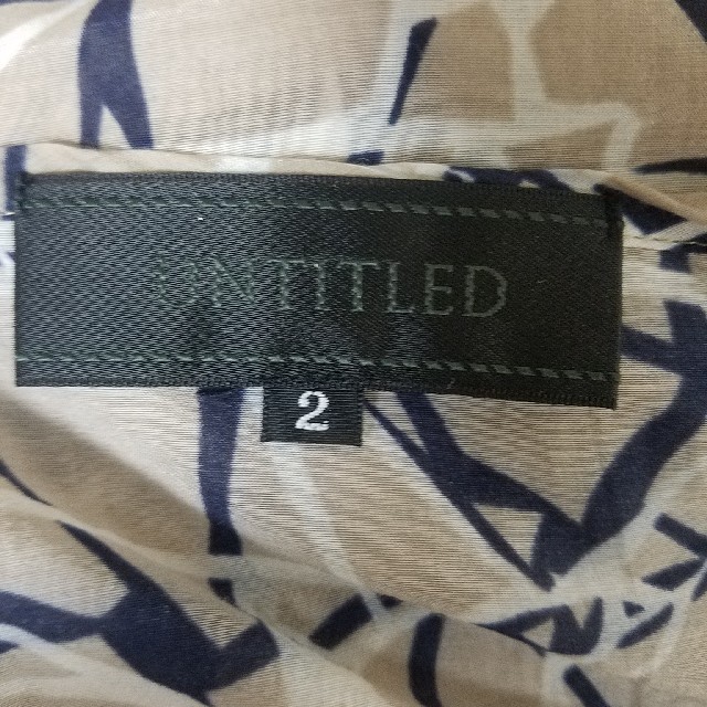 UNTITLED(アンタイトル)のUNTITLED シャツ レディースのトップス(シャツ/ブラウス(長袖/七分))の商品写真