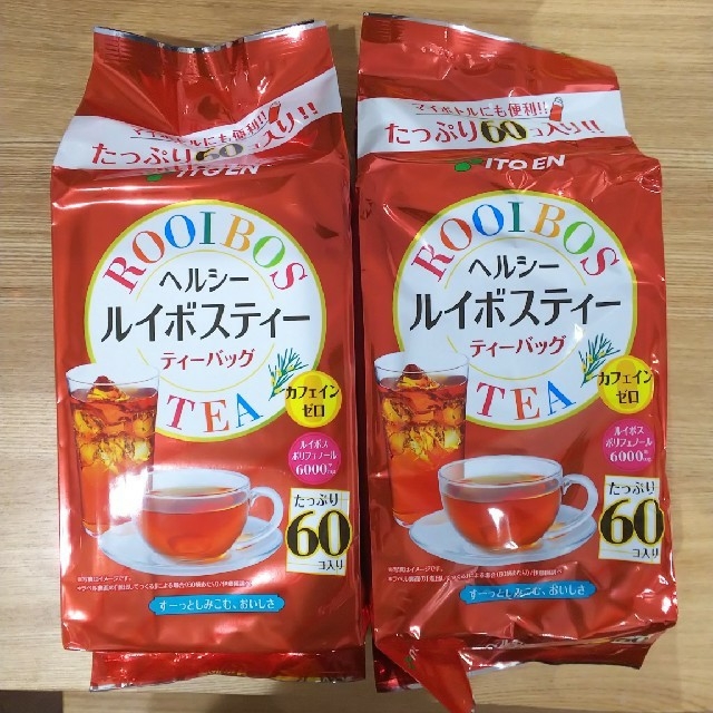 伊藤園(イトウエン)の伊藤園 ヘルシールイボスティー 60コ入り×2 食品/飲料/酒の飲料(茶)の商品写真