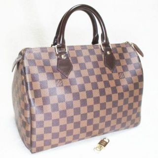 LV ルイヴィトン ダミエ スピーディ30 N41364 ハンドバッグ 綺麗