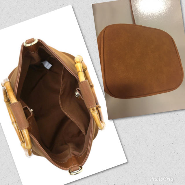 Maison de Reefur(メゾンドリーファー)の美品❤︎メゾンドリーファー バンブーリングハンドル バッグ❤︎ レディースのバッグ(ショルダーバッグ)の商品写真