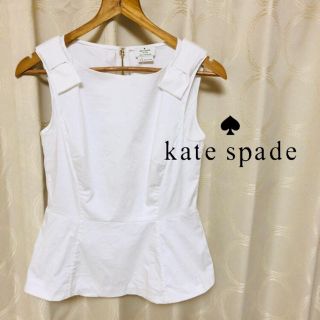 ケイトスペードニューヨーク(kate spade new york)のケイトスペード ノースリーブ(シャツ/ブラウス(半袖/袖なし))