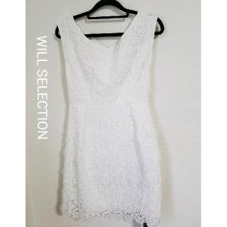 ウィルセレクション(WILLSELECTION)のWILL SELECTION✩レースワンピース♩¨̮⑅*♡S(ひざ丈ワンピース)