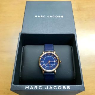 マークジェイコブス(MARC JACOBS)のMARC JACOBS 腕時計 ネイビー 箱無し(腕時計(アナログ))