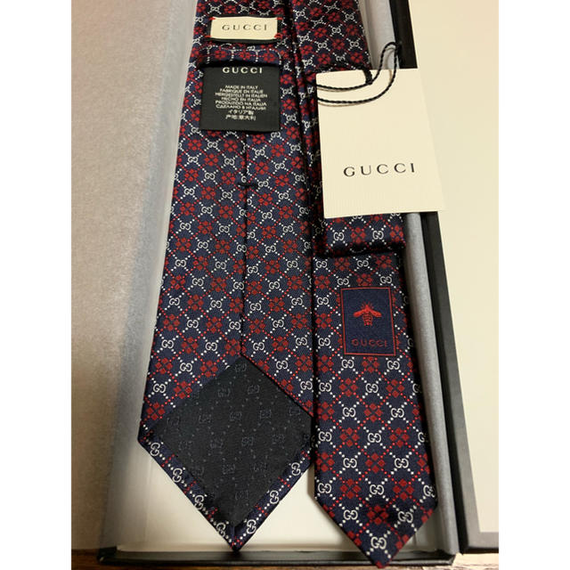 Gucci(グッチ)のGUCCI ネクタイ ダイヤモンド シルク メンズのファッション小物(ネクタイ)の商品写真