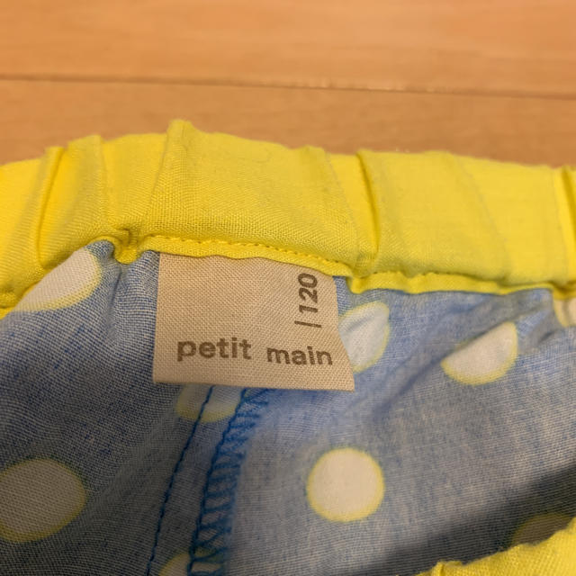 petit main(プティマイン)のキュロットスカート キッズ/ベビー/マタニティのキッズ服女の子用(90cm~)(スカート)の商品写真