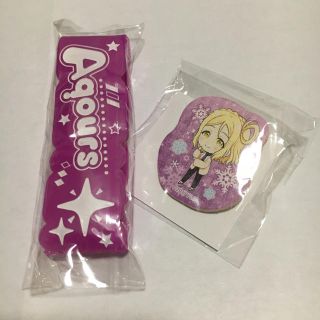 ラブライブ！サンシャイン!! Aqours 5th ガチャ 小原鞠莉(バッジ/ピンバッジ)