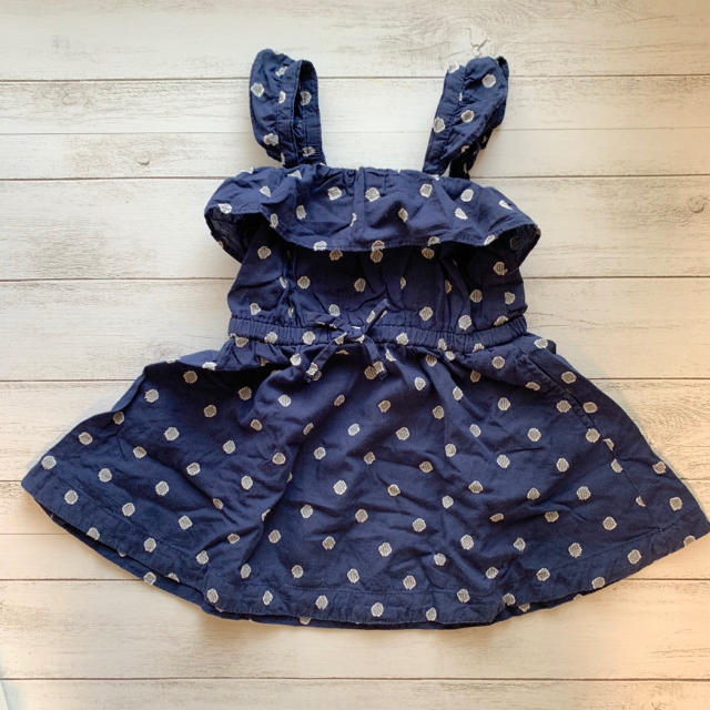 babyGAP(ベビーギャップ)のGAP フレアワンピース 80cm キッズ/ベビー/マタニティのベビー服(~85cm)(ワンピース)の商品写真