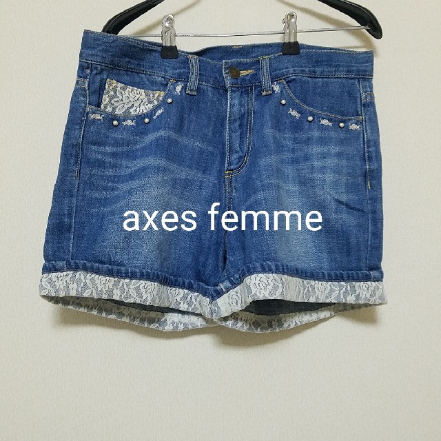 axes femme(アクシーズファム)のaxes femme ショートパンツ レディースのパンツ(ショートパンツ)の商品写真