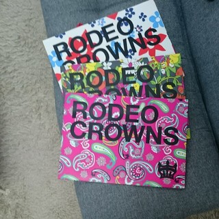 ロデオクラウンズ(RODEO CROWNS)のロデオクラウンズ☆限定ショッパー☆3枚☆(ショップ袋)