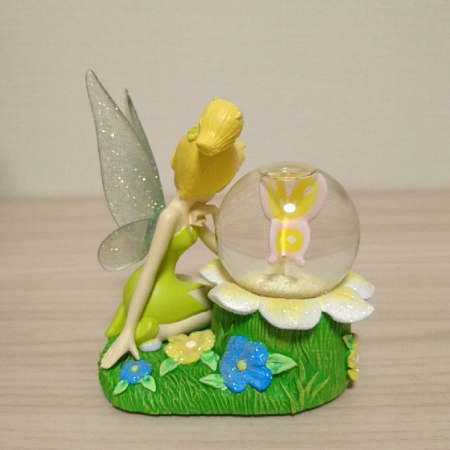 Disney(ディズニー)のティンカーベル スノードーム エンタメ/ホビーのおもちゃ/ぬいぐるみ(キャラクターグッズ)の商品写真