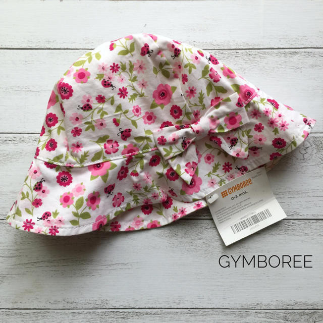 GYMBOREE(ジンボリー)のGYMBORee ♡ ベビー帽子 0-3mos キッズ/ベビー/マタニティのこども用ファッション小物(帽子)の商品写真