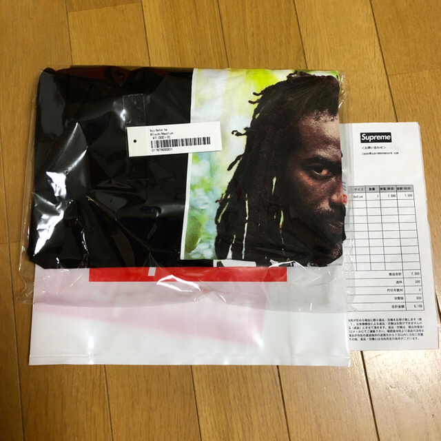 M Supreme Buju Banton Tee Black 黒