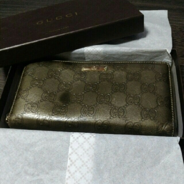 Gucci - GUCCI長財布ラウンドファスナーの通販 by Ken's shop｜グッチならラクマ