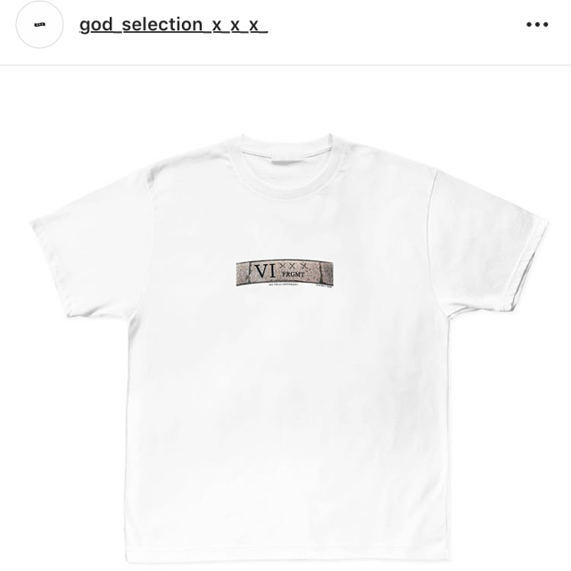 FRAGMENT(フラグメント)のgod selection xxx  fragment design Tシャツ  メンズのトップス(Tシャツ/カットソー(半袖/袖なし))の商品写真