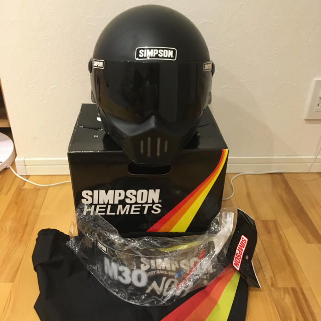 ヘルメット/シールドシンプソン m30 サイズ60