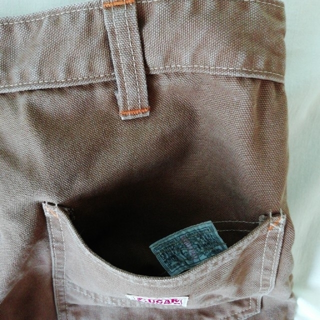 Sugar Cane(シュガーケーン)の値下げ　シュガーケーン　ブラウンダック　ショートパンツ メンズのパンツ(デニム/ジーンズ)の商品写真