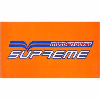 シュプリーム(Supreme)の19ss Supreme Motherfucker Towel orange(タオル/バス用品)