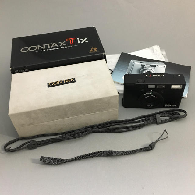 CONTAX Tix  京セラフィルムカメラ 。クーポンあるうちにどうぞ