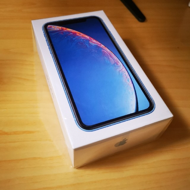 iphone XR 本体 64gb ブルー 未使用品