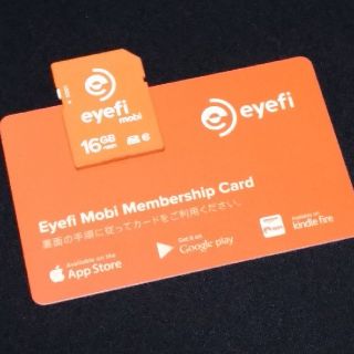 eyefi mobi 16GB メンバーシップカード付(その他)