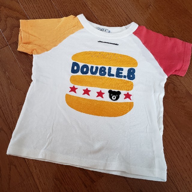 DOUBLE.B(ダブルビー)のダブルB Tシャツ100 キッズ/ベビー/マタニティのキッズ服男の子用(90cm~)(Tシャツ/カットソー)の商品写真