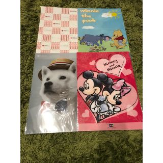 ディズニー(Disney)のSALE✨ 未使用✨非売品✨クリアファイル4枚セット(クリアファイル)