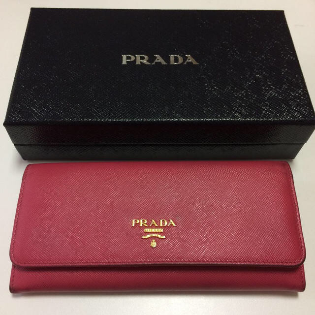 PRADA(プラダ)のPRADA♪サフィアーノ長財布 レディースのファッション小物(財布)の商品写真