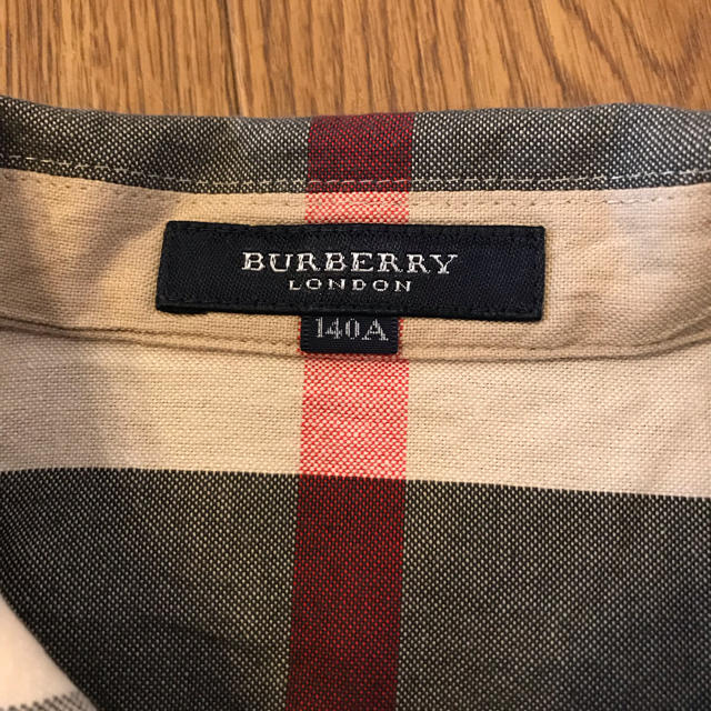 BURBERRY(バーバリー)のバーバリー キッズ ノースリーブ トップス 140 キッズ/ベビー/マタニティのキッズ服女の子用(90cm~)(Tシャツ/カットソー)の商品写真