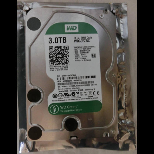 WD 3TB WD30EZRX SATA