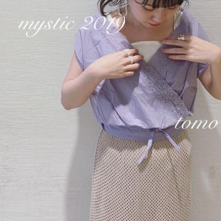 ミスティック(mystic)の最新作❁﻿ミスティック カシュクールレースブラウス(シャツ/ブラウス(半袖/袖なし))