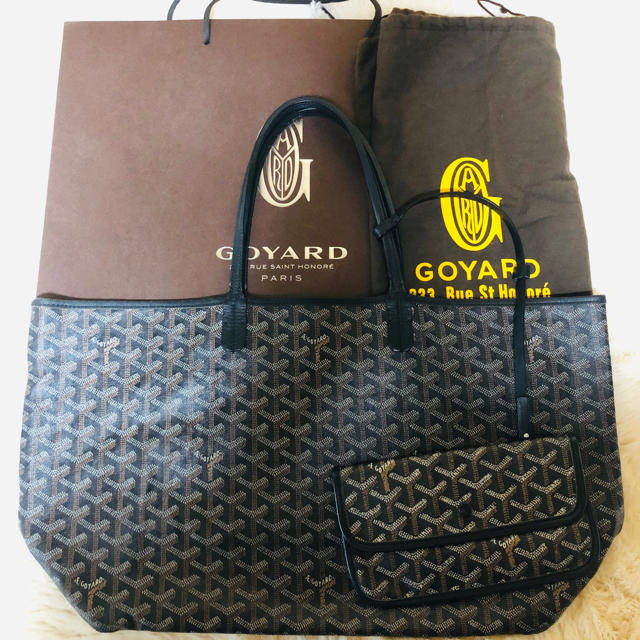 GOYARD ゴヤール サンルイPM ブラック