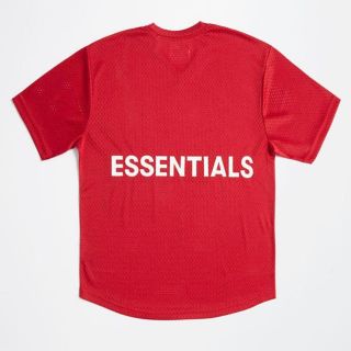 フィアオブゴッド(FEAR OF GOD)のFOG Essentials Mesh T-Shirts 赤 メッシュ tシャツ(Tシャツ/カットソー(半袖/袖なし))