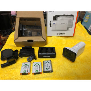 ソニー(SONY)のSONY HDR-AS300 セット(ビデオカメラ)