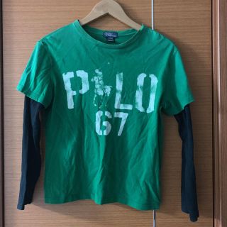 ポロラルフローレン(POLO RALPH LAUREN)の難アリ☆ラルフローレン☆長袖Tシャツ☆Ｍ(10-12)/140-150(Tシャツ/カットソー)