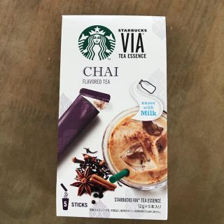 スターバックスコーヒー(Starbucks Coffee)のスターバックスヴィア ティーエッセンス チャイ5本入(茶)