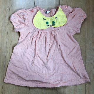 プチジャム(Petit jam)のプチジャム ネコちゃんAラインTシャツ(Tシャツ/カットソー)