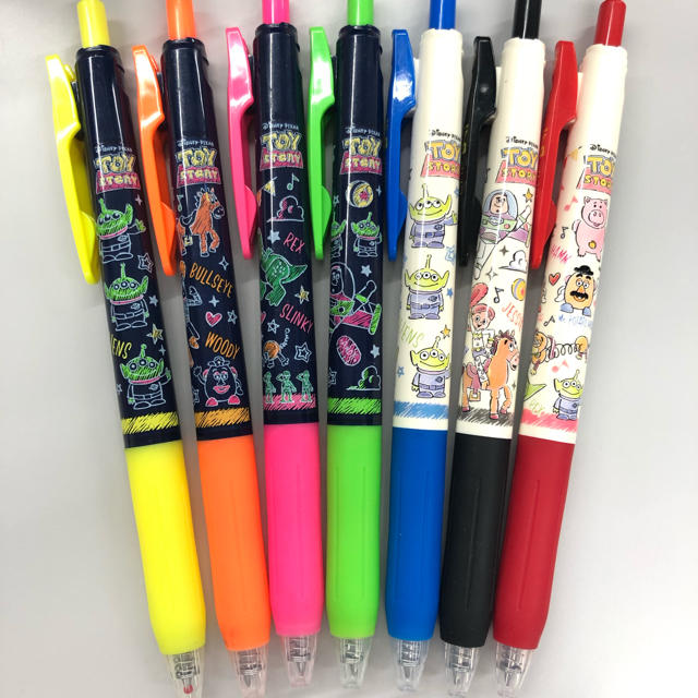 【新品未使用】 サラサ　ボールペン　トイストーリー　3色セット