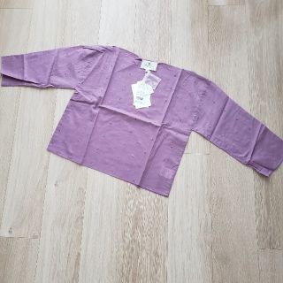 アニエスベー(agnes b.)の☆新品☆アニエスb　サイズ38　刺繍シャツ(Tシャツ(長袖/七分))