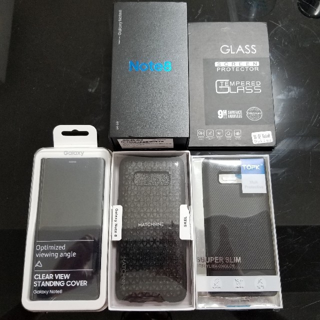 人気商品 - SAMSUNG 海外版 デュアルSIMフリー SM-N950F/DS 8 note 激安正規販売店 Galaxy Note SIMフリー GB 256 Black 8 スマートフォン本体