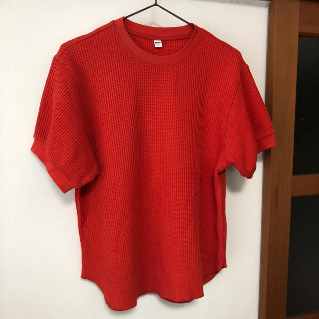 UNIQLO(ユニクロ)の値下げ！　UNIQLO✳︎ワッフルTシャツ✳︎ レディースのトップス(Tシャツ(半袖/袖なし))の商品写真