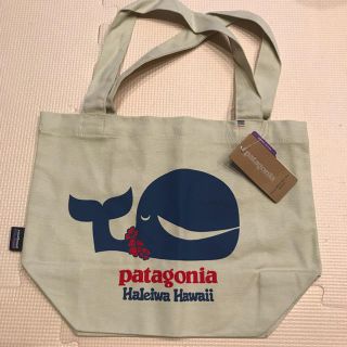 パタゴニア(patagonia)の新品未使用 パタゴニア トートバッグ パタロハ　クジラ柄(トートバッグ)