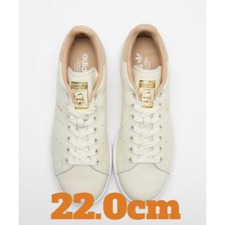 アディダス(adidas)の【22.0㎝】新品未使用☆アディダスオリジナルス　ベージュスニーカー(スニーカー)