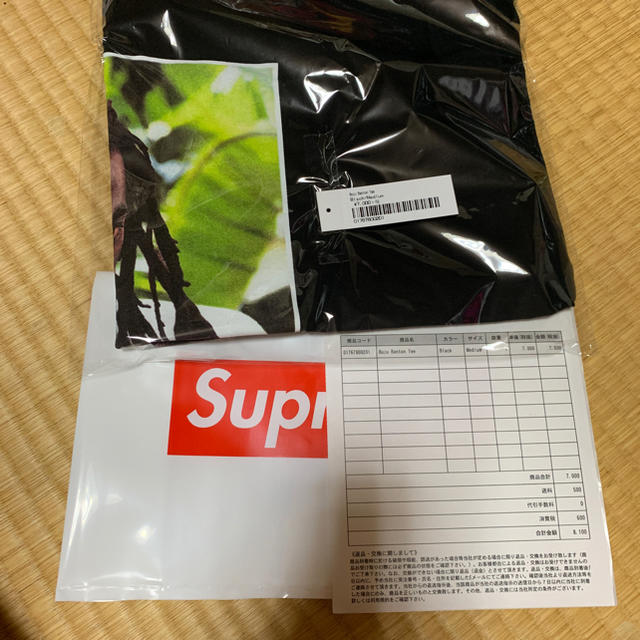 supremeオンライン購入 buju  フォトT tee mサイズ boxTシャツ/カットソー(半袖/袖なし)