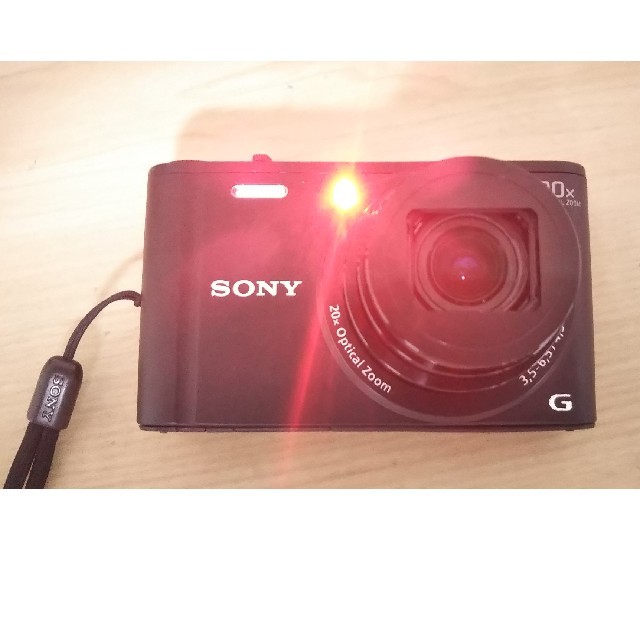 SONY - ソニー サイバーショット DSC-WX350 黒 デジカメ ジャンク扱い
