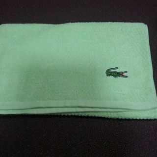 ラコステ(LACOSTE)の新品　ラコステフェイスタオル　②(タオル/バス用品)