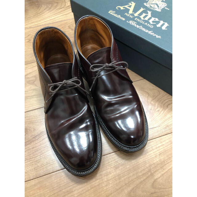 ※値下げ【美品】Alden 8D LEFFOT別注　コードバン #8