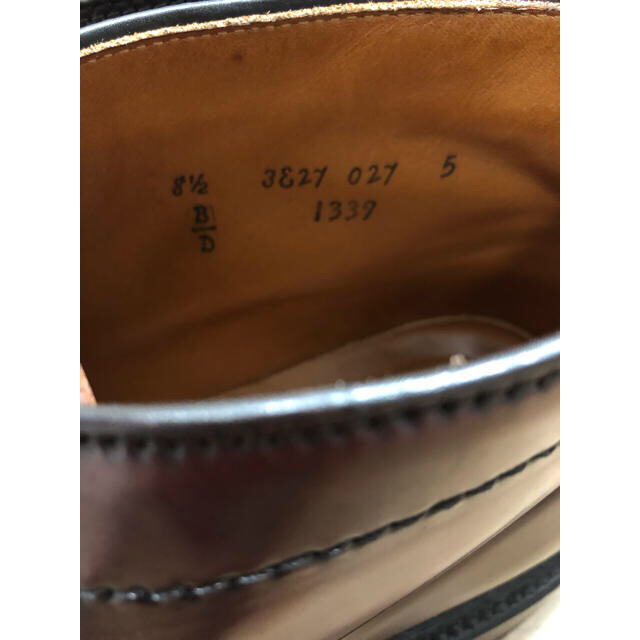 Alden(オールデン)の美品 オールデン1339 8 1/2Dバーガンディー コードバン メンズの靴/シューズ(ブーツ)の商品写真